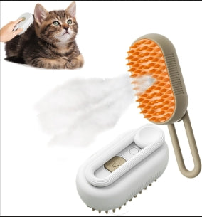 Cepillo de Vapor 3 en 1 para mascotas