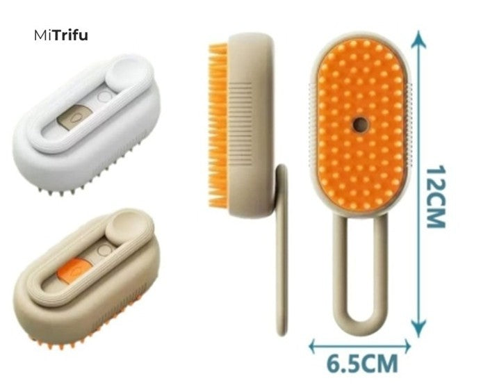 Cepillo de Vapor 3 en 1 para mascotas
