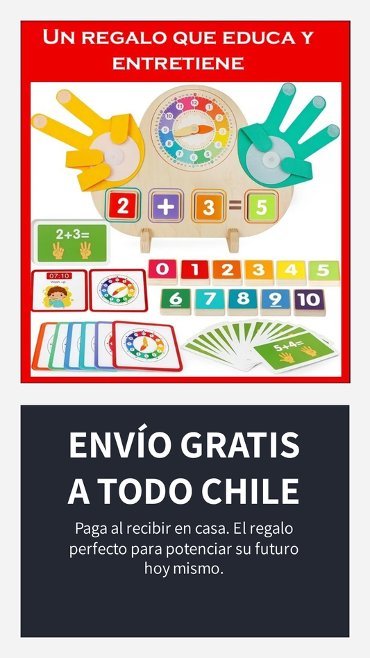 Tablero Reloj y Suma